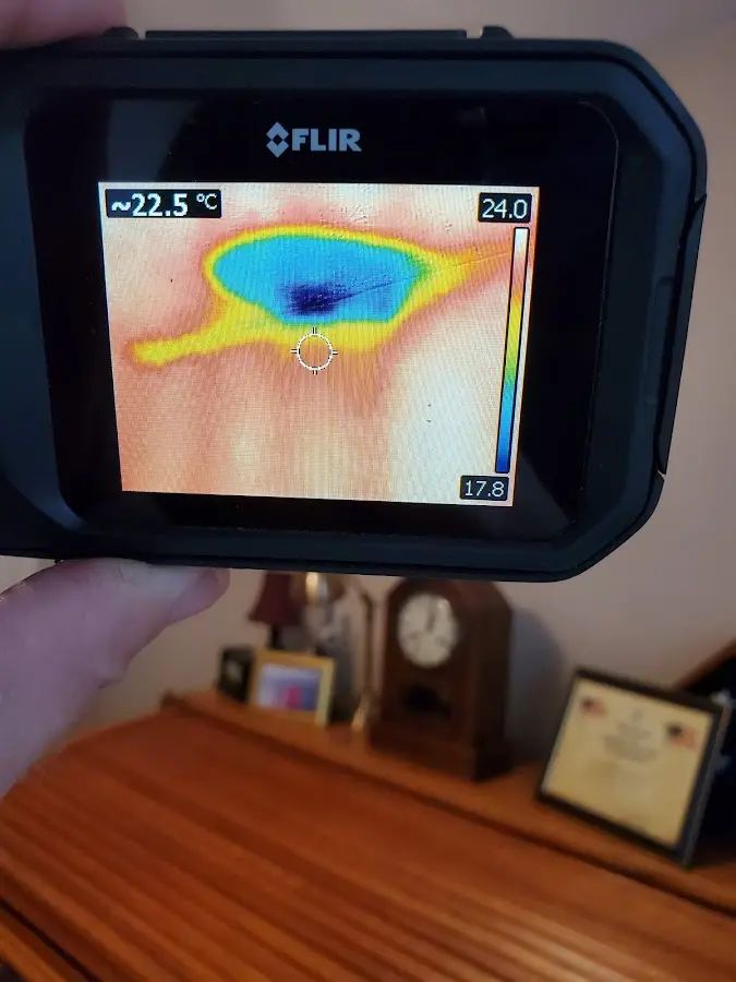 Thermal imaging inspection for water damage in Marion Oaks